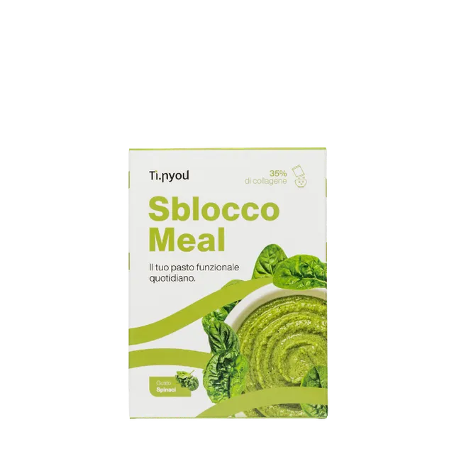 Nuovo Sblocco Meal Spinaci pasto sostitutivo 3x55 g