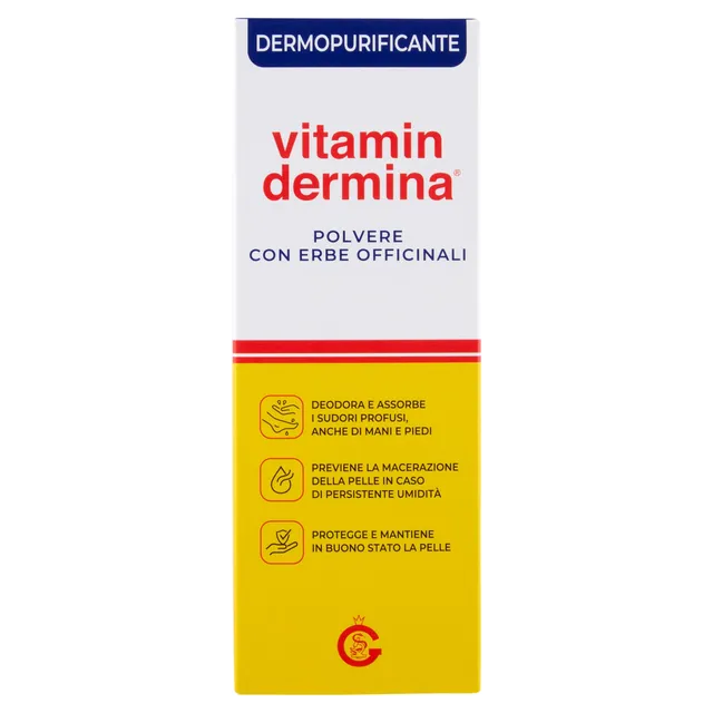 Vitamindermina Polvere Erbe Officinali 100 g piedi