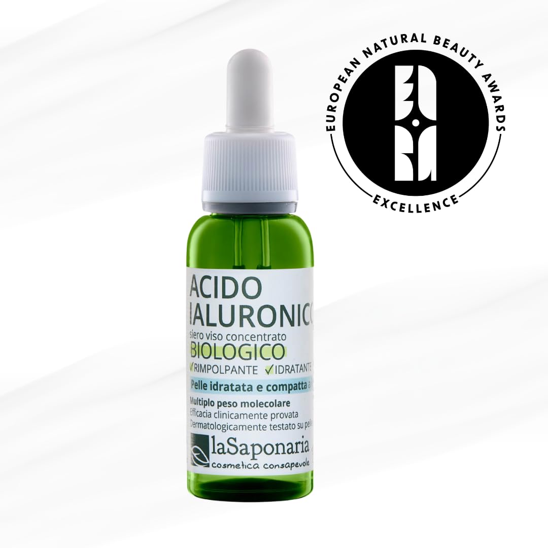 La Saponaria Acido Ialuronico Siero Viso 30 ml antiage