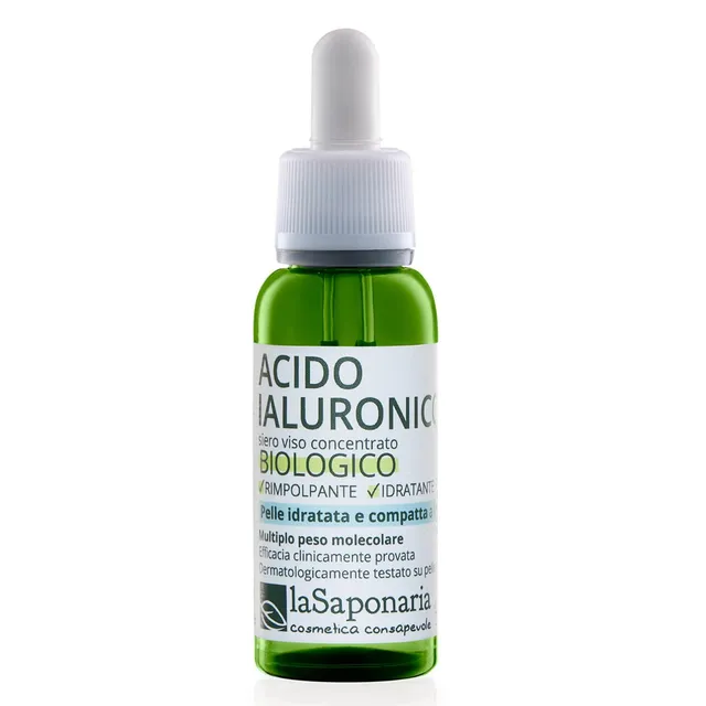 La Saponaria Acido Ialuronico Siero Viso 30 ml antiage