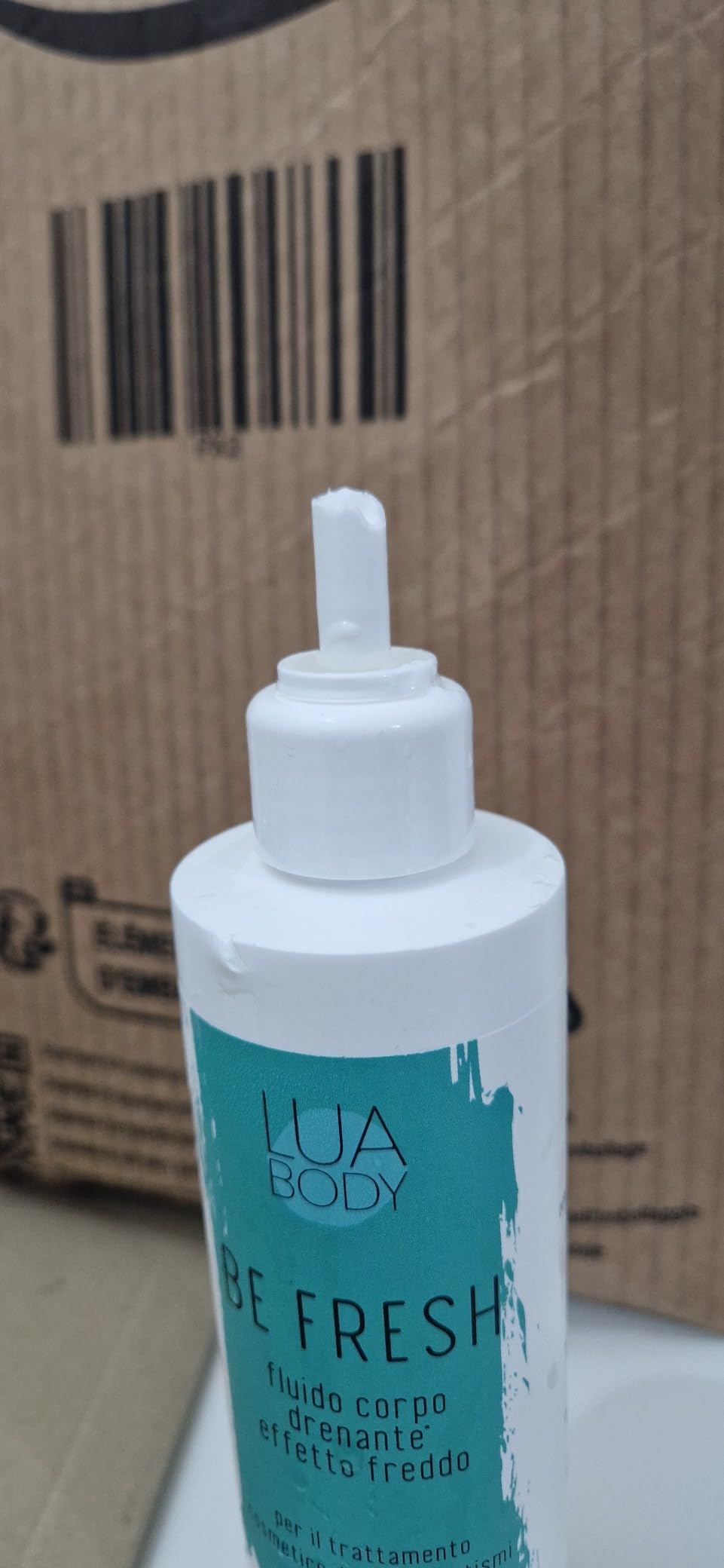 Lua Body Be Fresh crio gel Azzurro effetto freddo