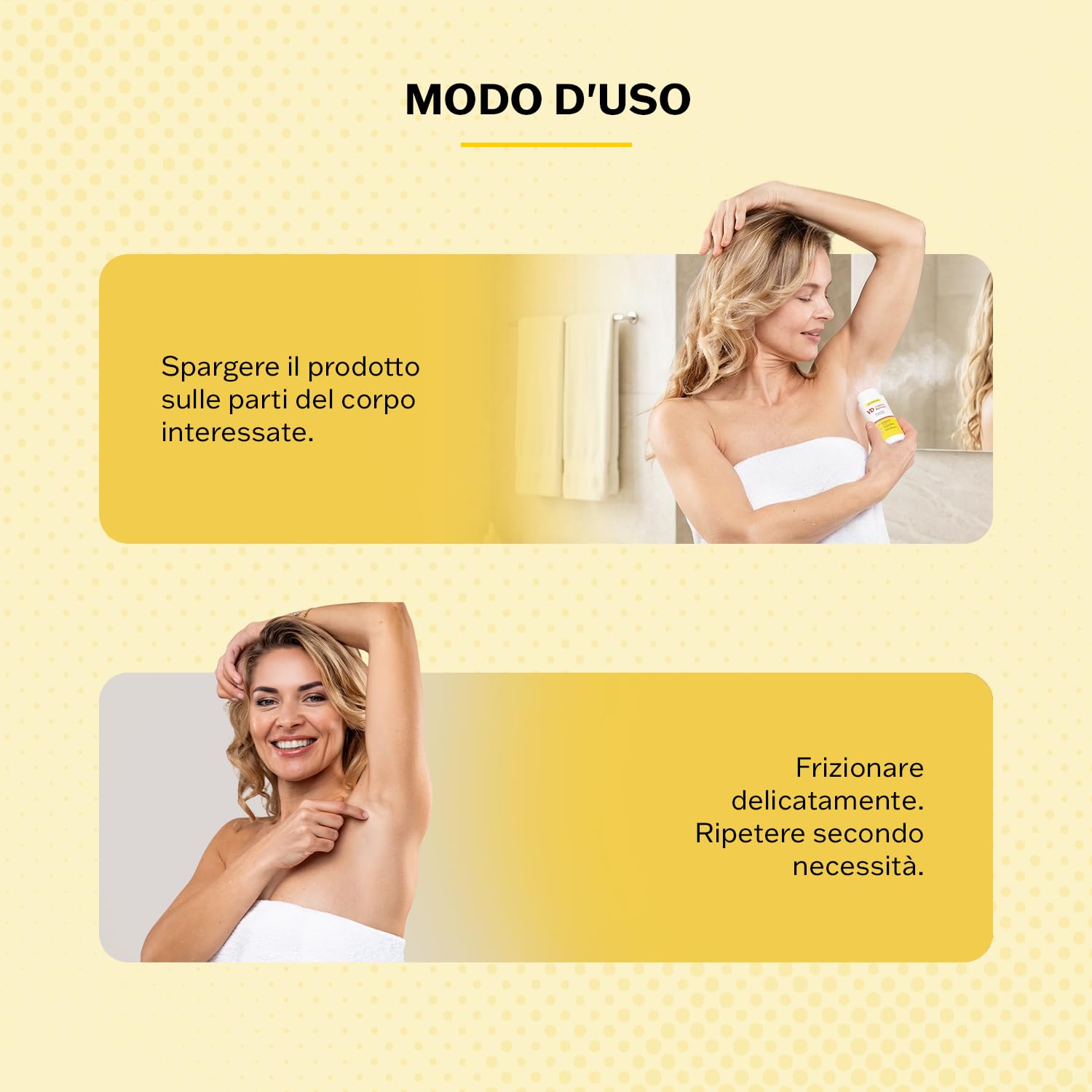 Vitamindermina Polvere Classica Protettiva 100 g Rinfrescante