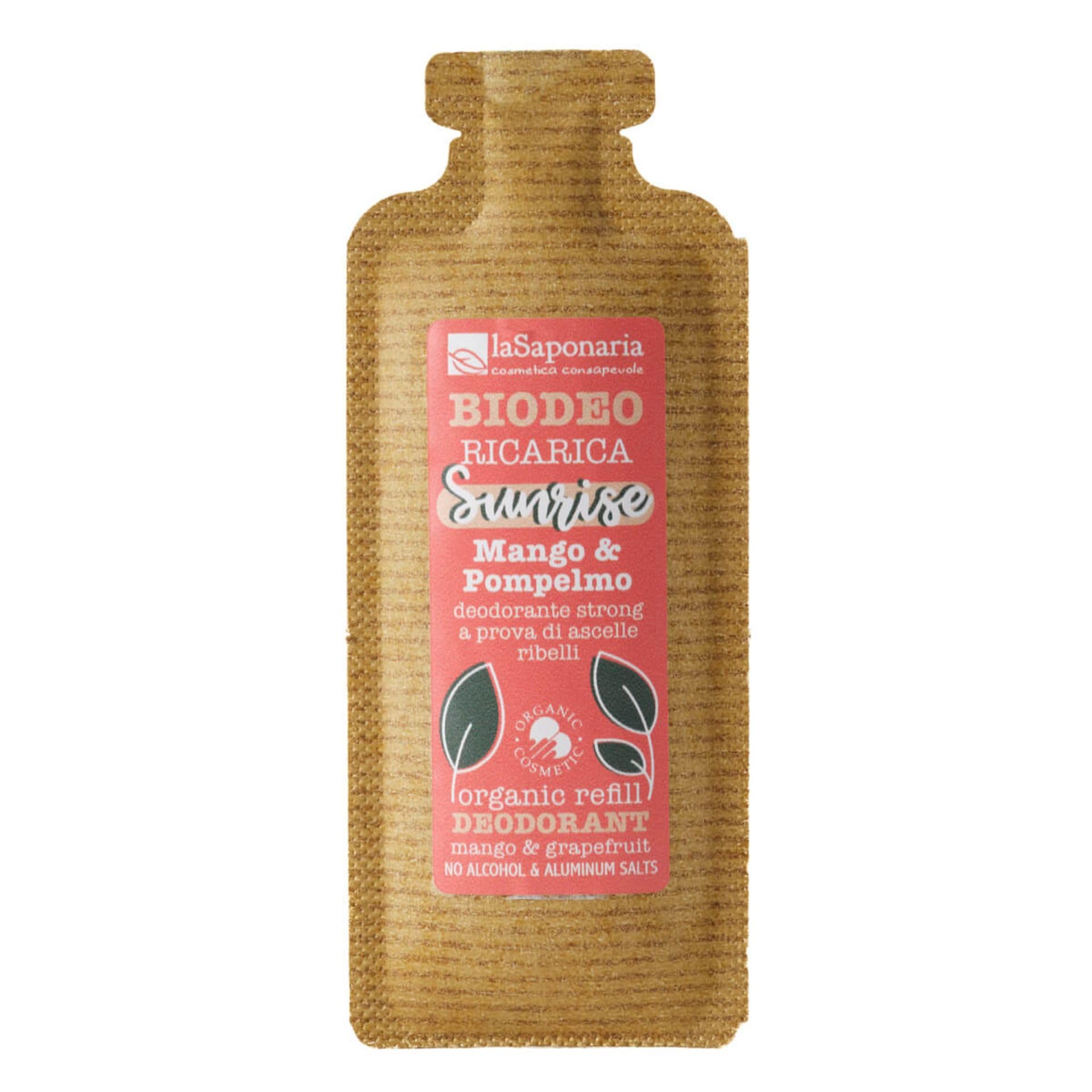 La Saponaria Sunrise Biodeo Ricarica Deodorante 40 ml Mango