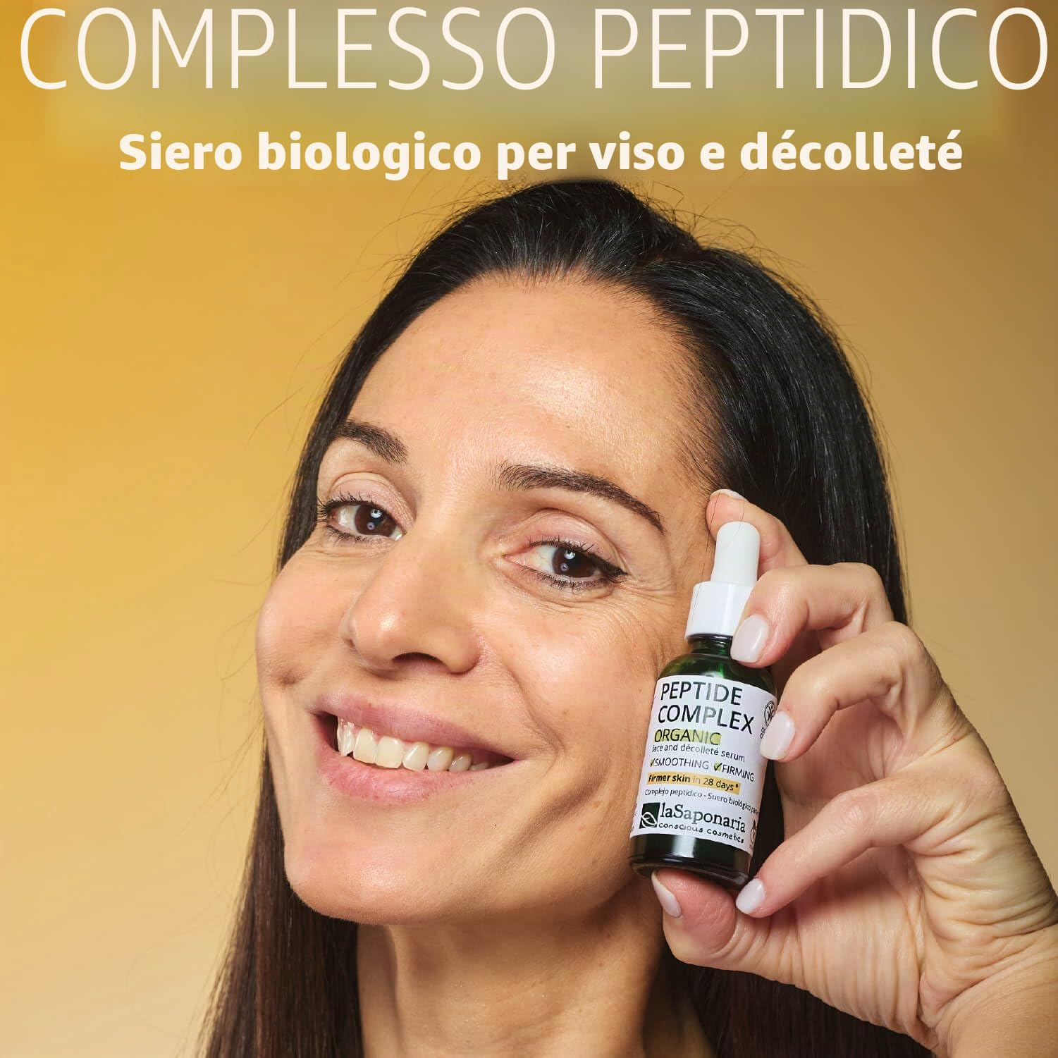 LaSaponaria Siero Viso Complesso Peptidico 30 ml Rassodante