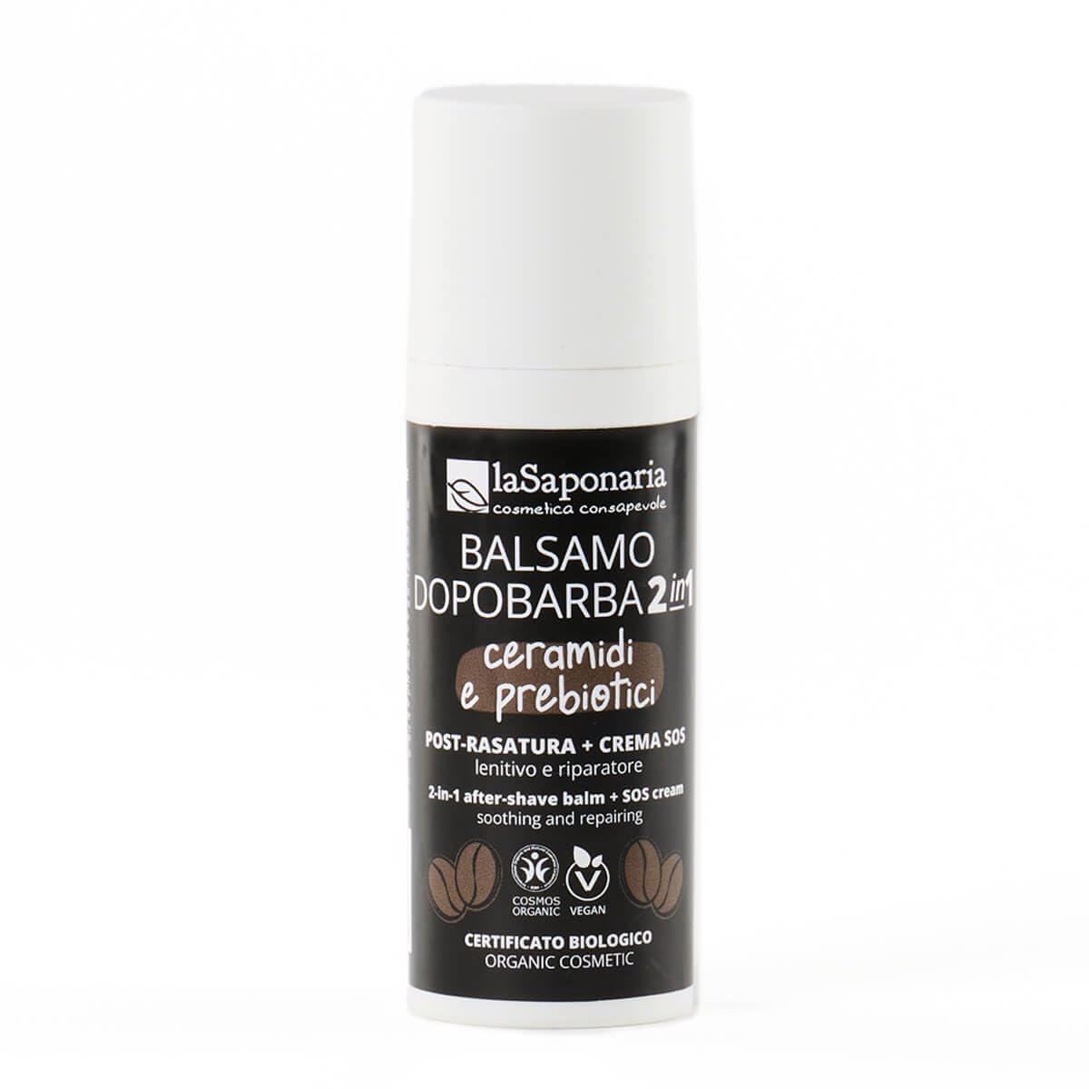 La Saponaria Uomo 2in1 balsamo dopobarba 50 ml lenitivo