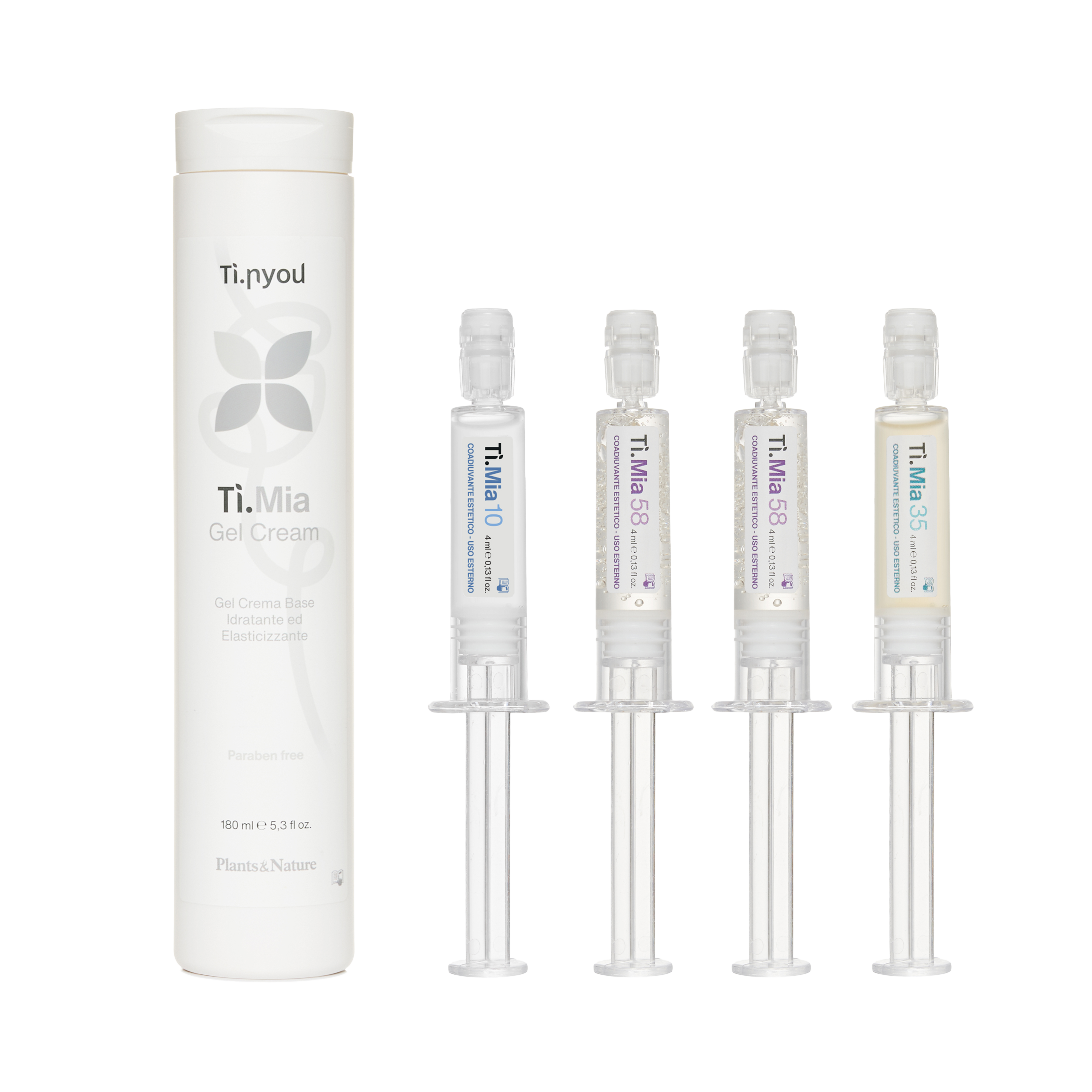 Ti.Mia Gel Cream Set Tonificazione gel crema 180 ml effetto freddo