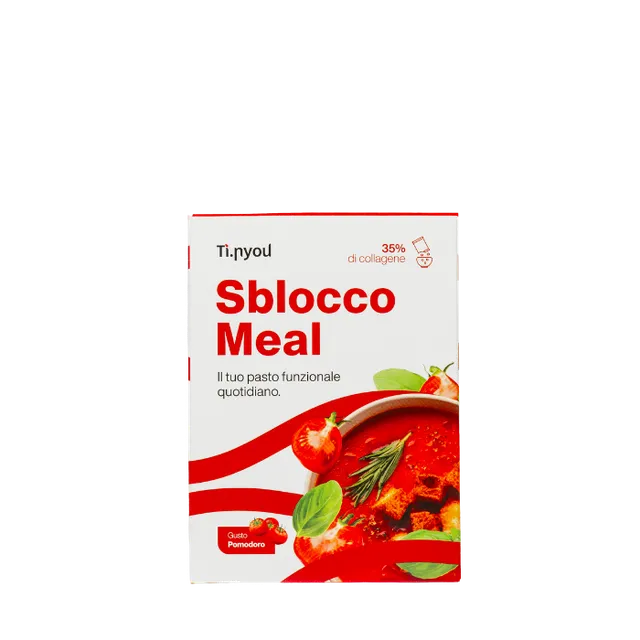 Ti.Mia Nuovo Sblocco Meal pasto sostitutivo pomodoro 3x55 g collagene