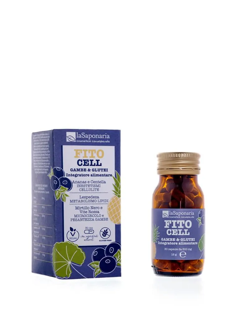 La Saponaria Fitocell integratore cellulite 30 capsule
