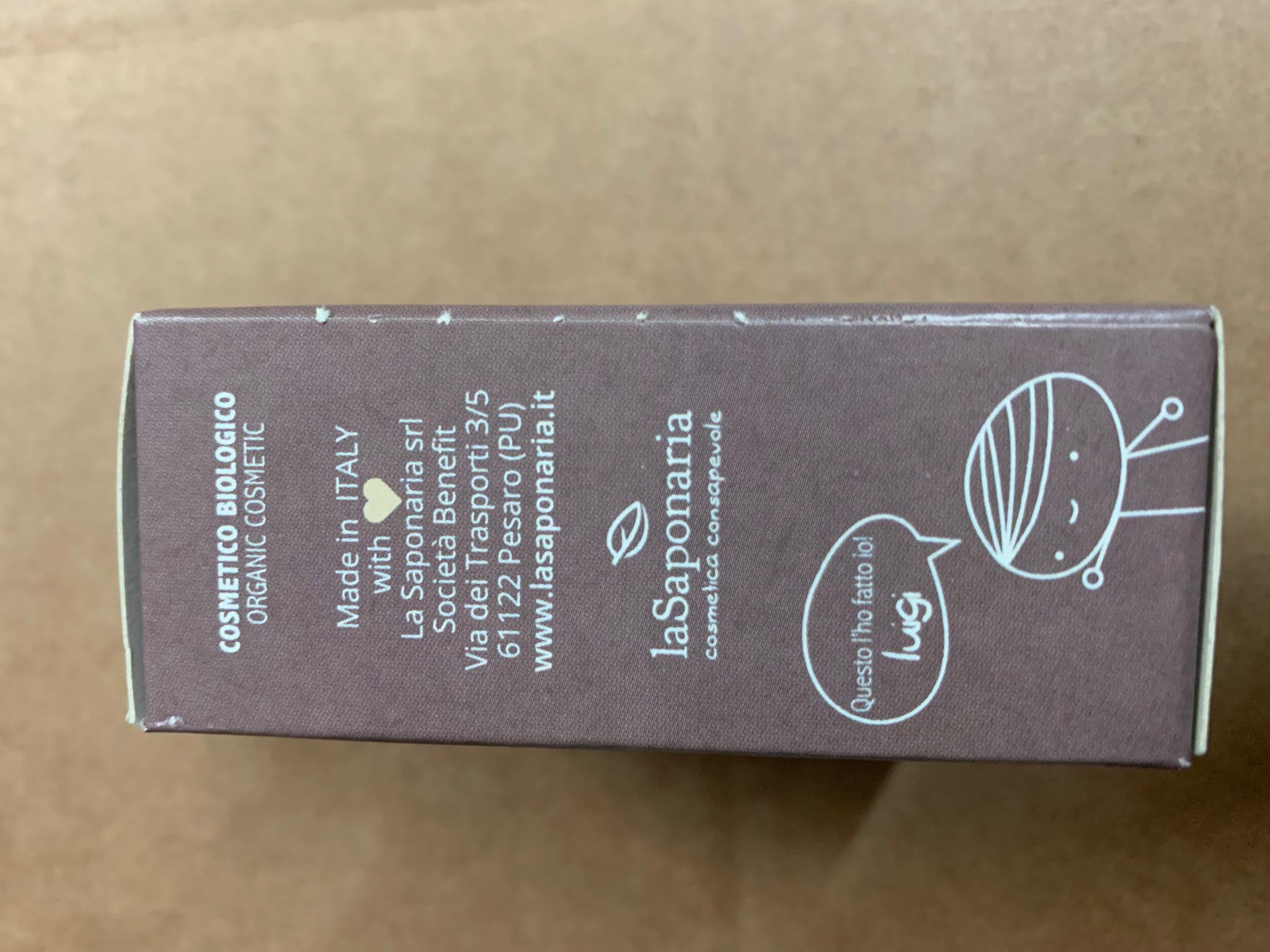 La Saponaria Shampoo Solido Semi di Lino 100 g purificante