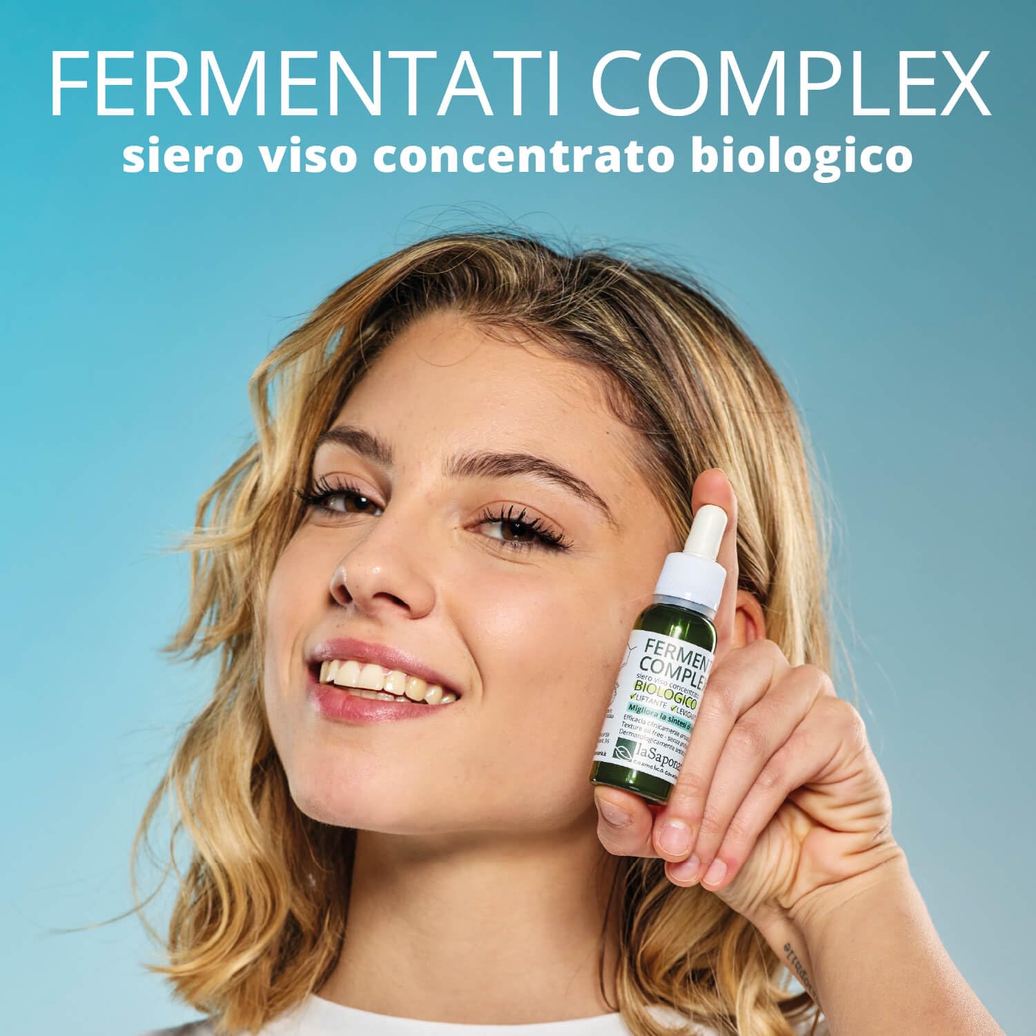La Saponaria Ecofermentato Attivatore Siero Viso 30 ml