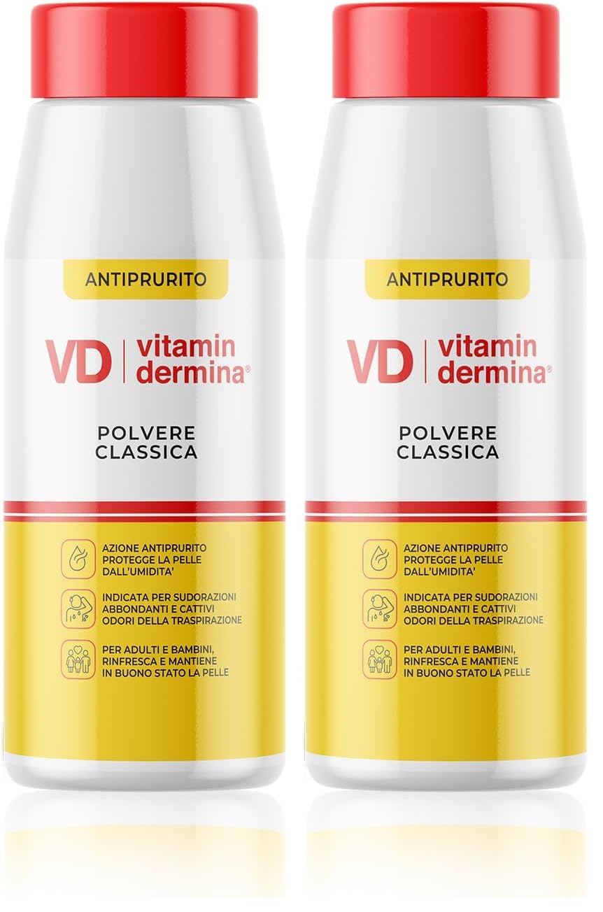 Vitamindermina Polvere Classica Protettiva 100 g Rinfrescante