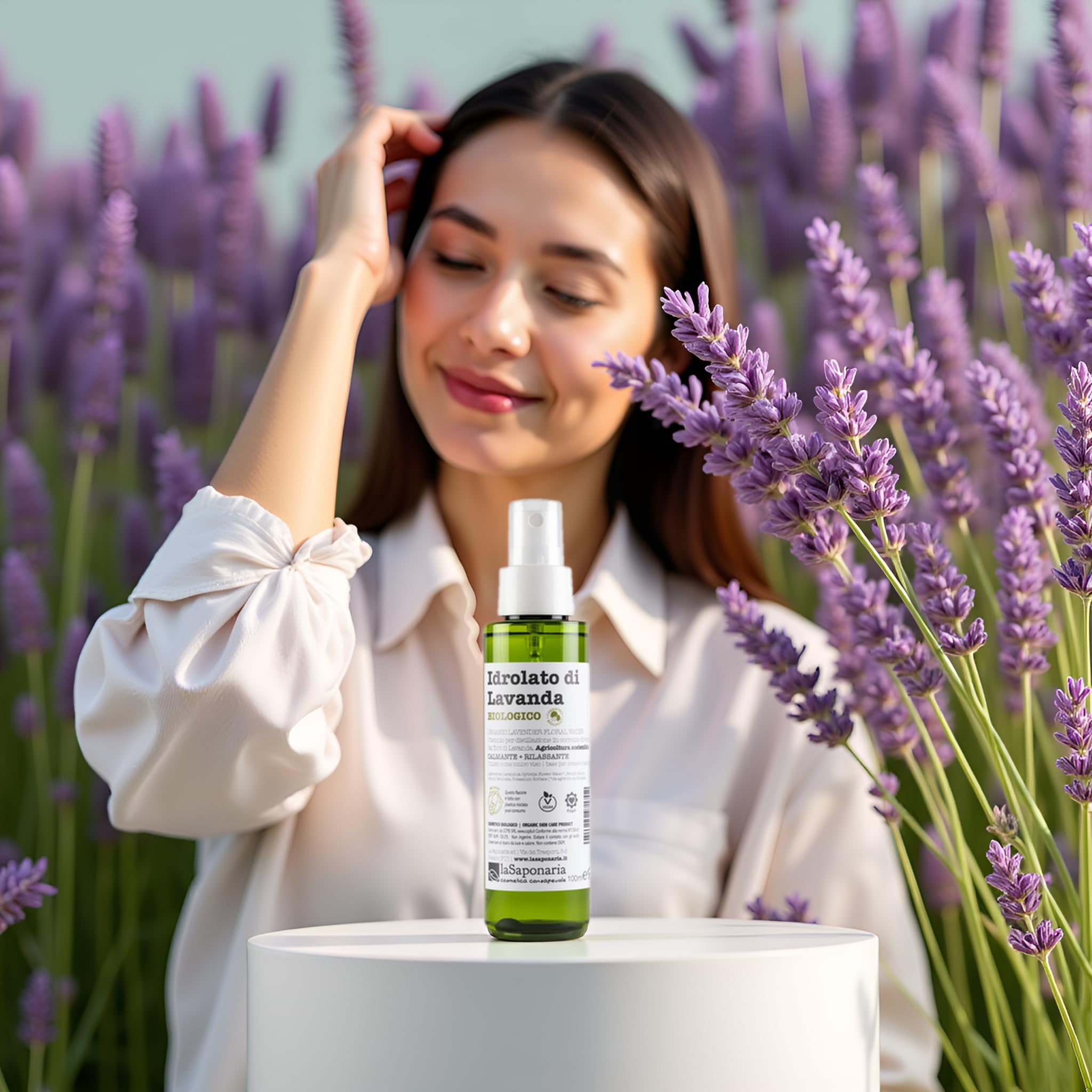 La Saponaria Idrolato Lavanda Tonico Viso 100 ml Lenitivo
