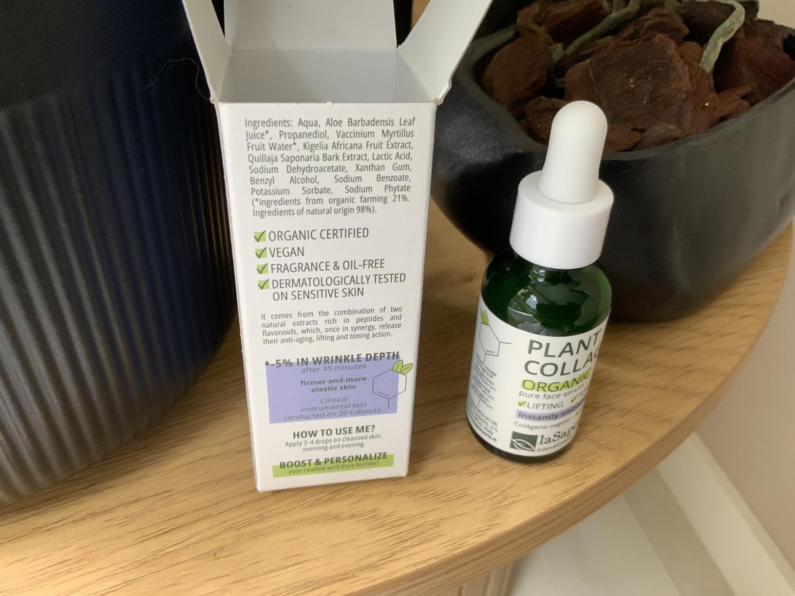 La Saponaria Collagene Vegetale Siero 30 ml