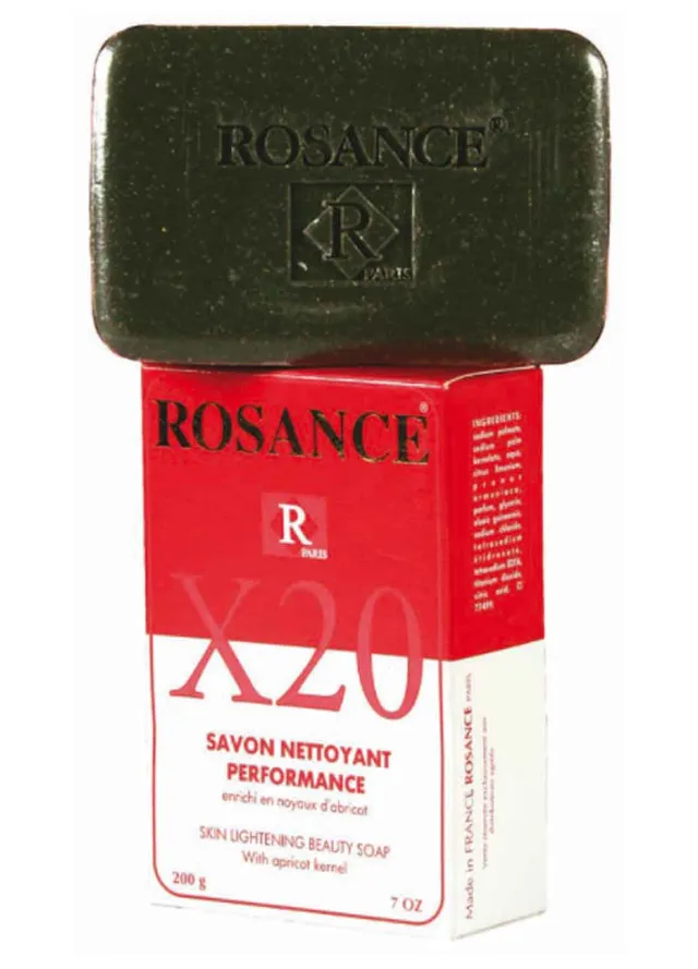 Rosance X20 Sapone Schiarente 200 g Pelle Uniforme