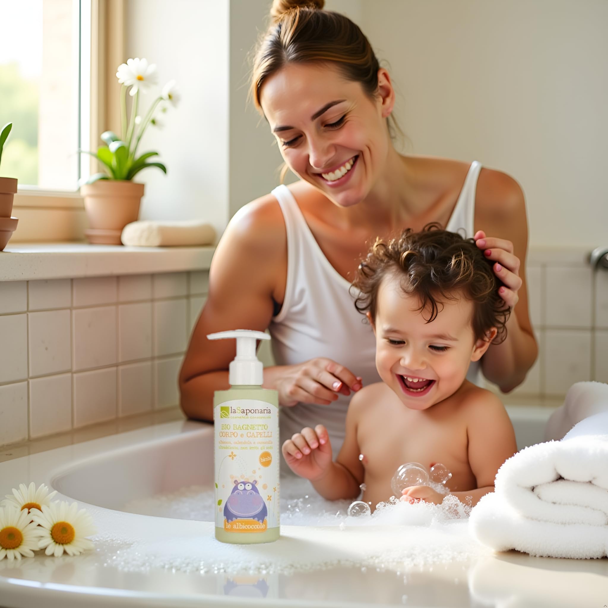 La Saponaria Bagnetto corpo e capelli 190 ml delicato