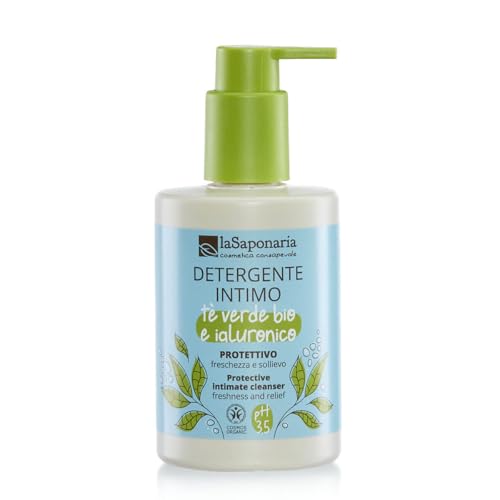 La Saponaria Detergente Intimo Bio Tè Verde 250 ml protettivo