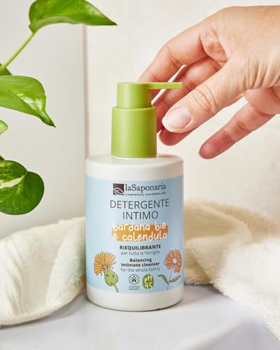 LaSaponaria Detergente Intimo Bardana Calendula 1000 ml pH 4.5