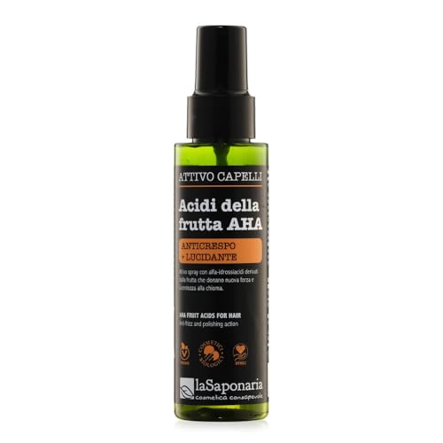 La Saponaria Acidi Frutta AHA Spray Capelli 100 ml Fiori Arancio