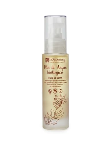 La Saponaria Argan Bio olio corpo 50ml puro spremuto a freddo