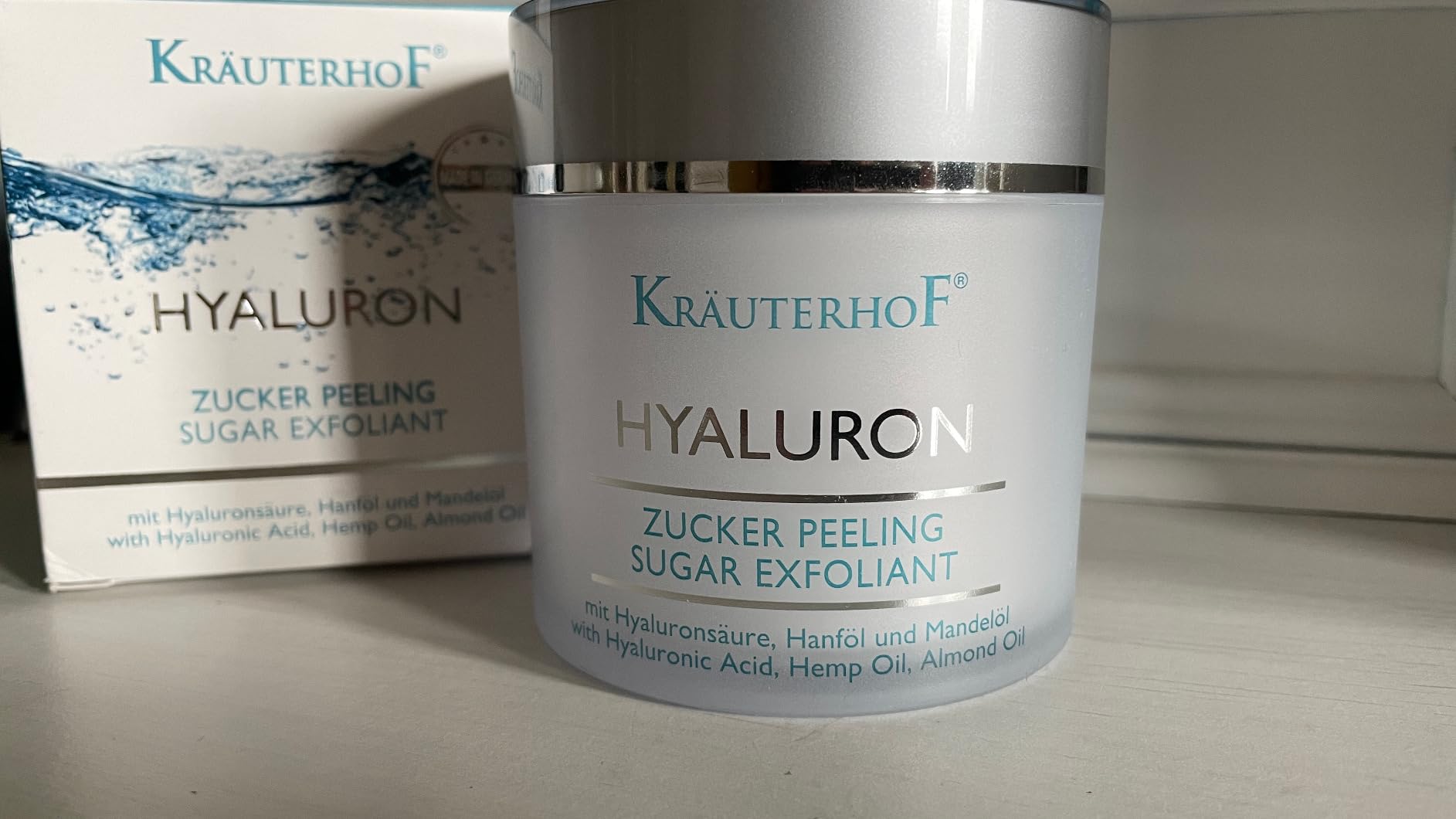 Kräuterhof Peeling Corpo Zucchero Scrub 250 g elastico
