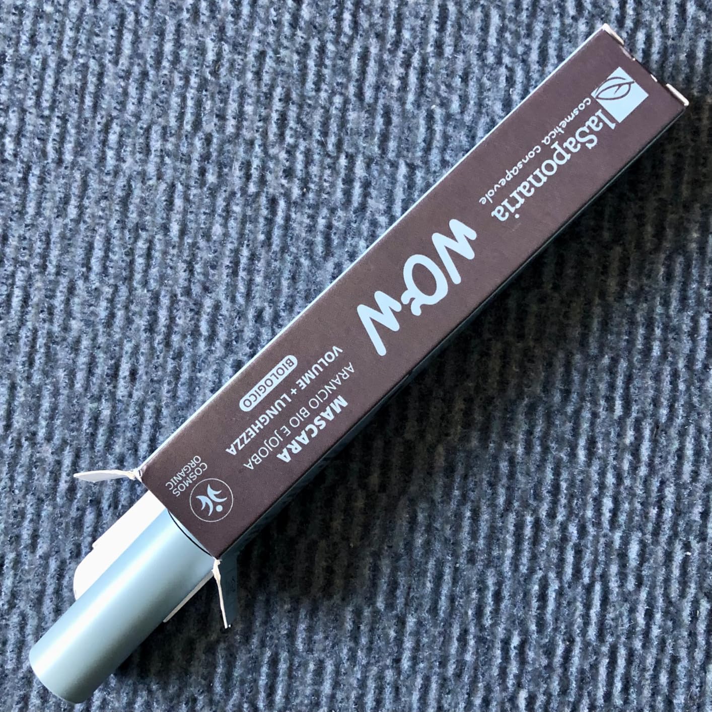 LaSaponaria Mascara Nero Bio 10 ml Volumizzante Allungante