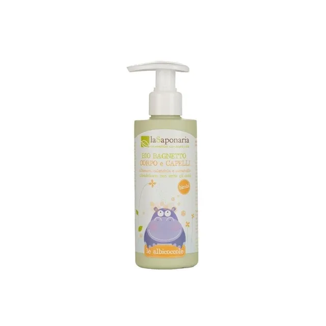 La Saponaria Bagnetto corpo e capelli 190 ml delicato