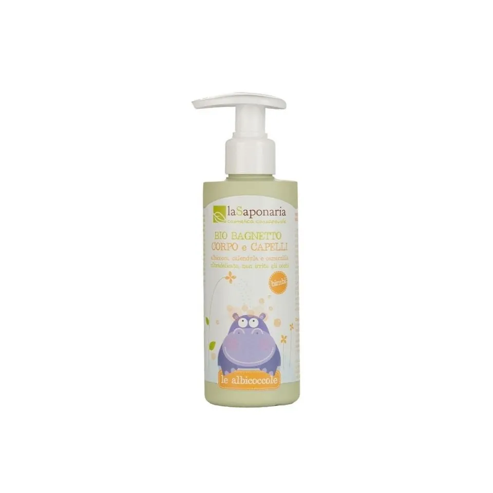 La Saponaria Bagnetto corpo e capelli 190 ml delicato