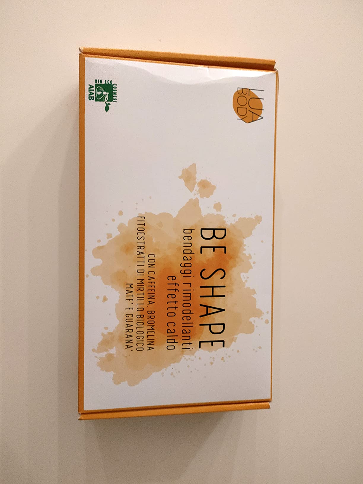Lua Body Be Shape bende anticellulite caldo arancio 3 pezzi