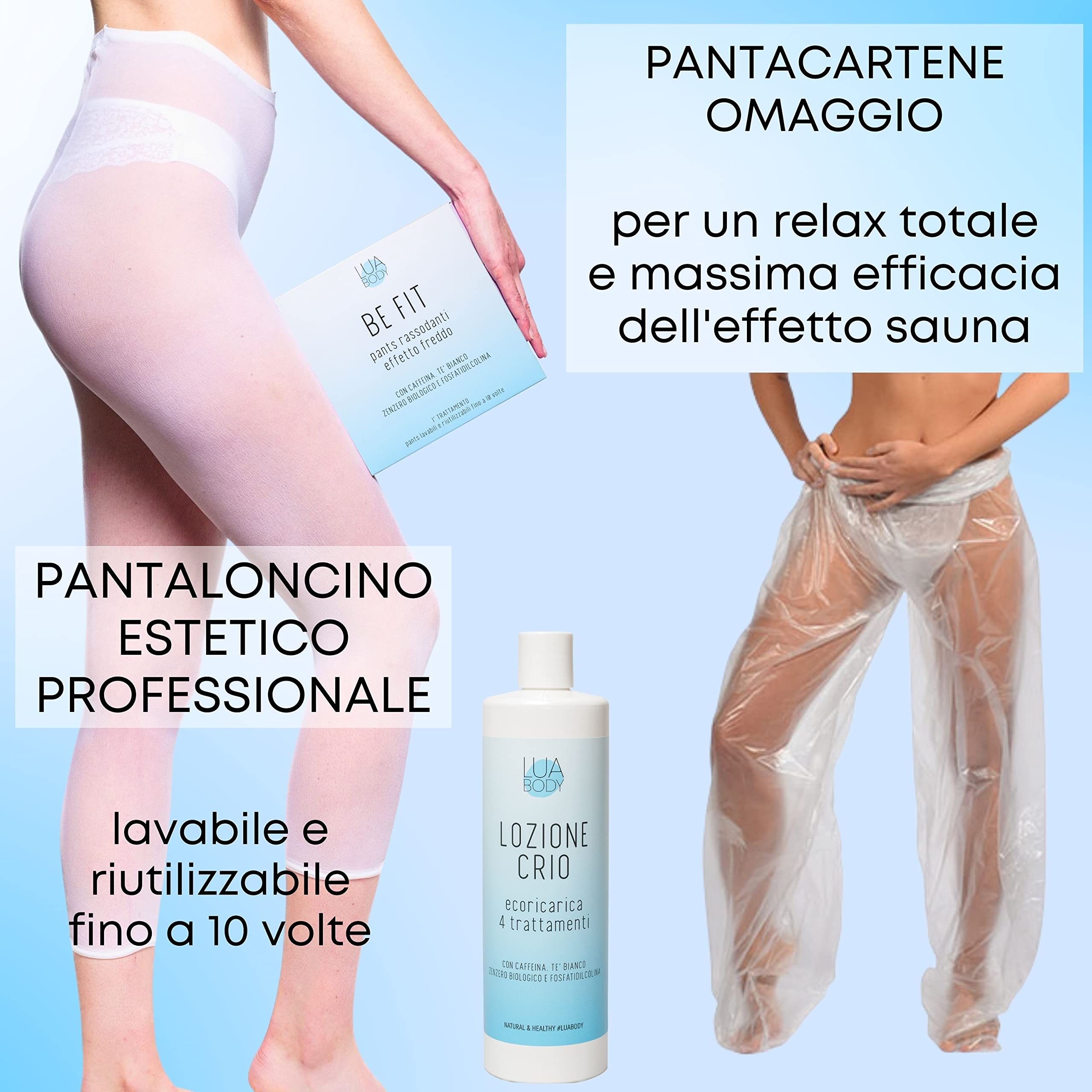 Lua Body Be Fit kit anticellulite 5 trattamenti effetto freddo
