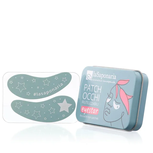 La Saponaria Eye Star patch occhi silicone riutilizzabili