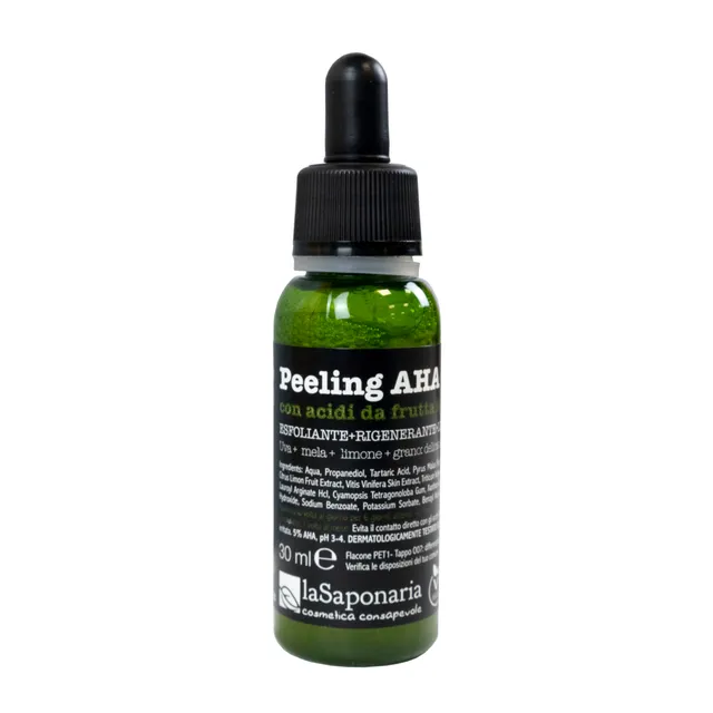 LaSaponaria Attivi Puri AHA Peeling Esfoliante Viso 30 ml