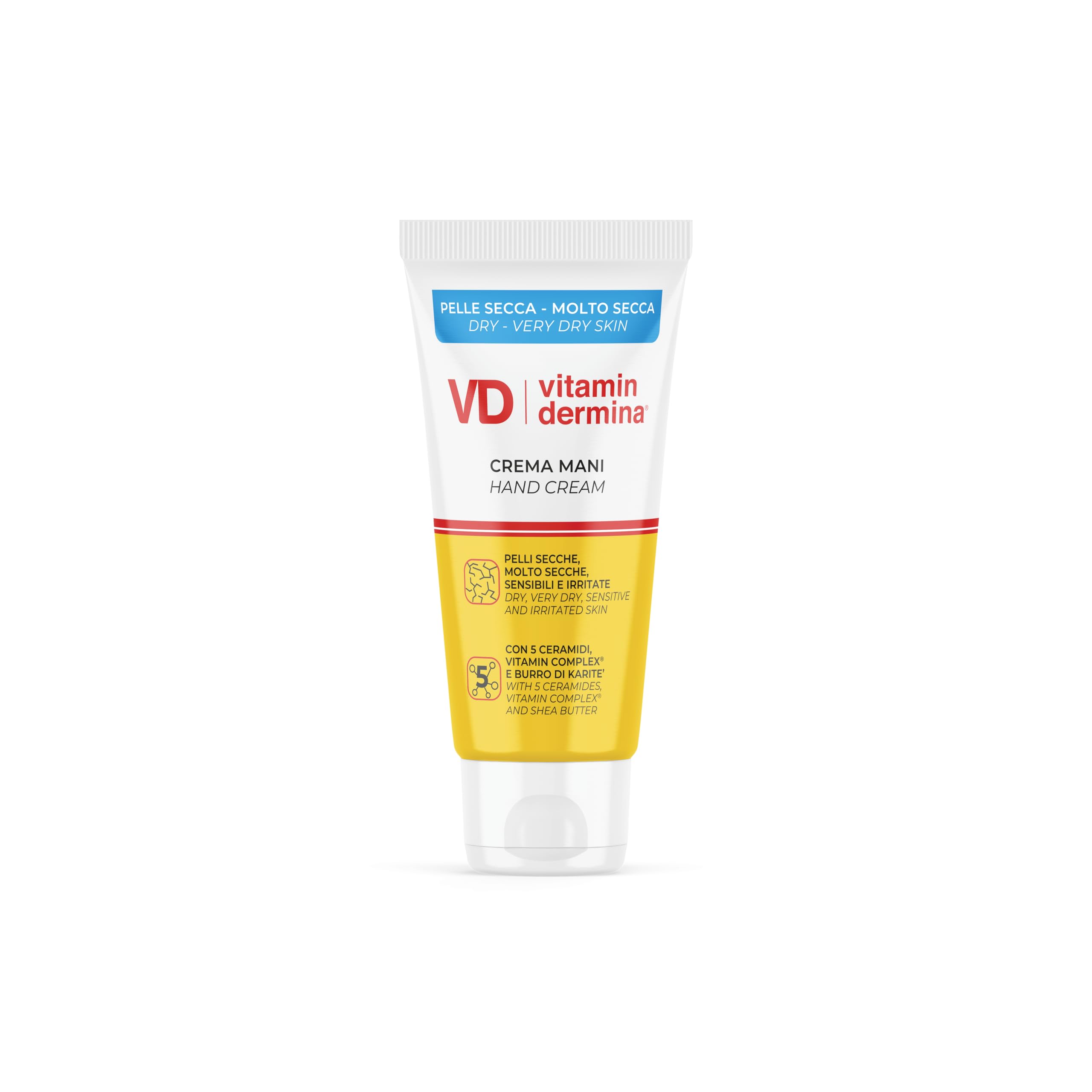 Vitamindermina Crema Mani 50 ml per Pelle Secca