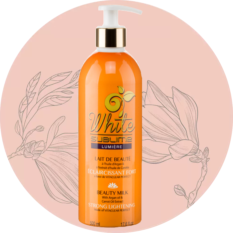 Beldam White Sublime Latte Corpo Schiarente Argan Carota 500 ml