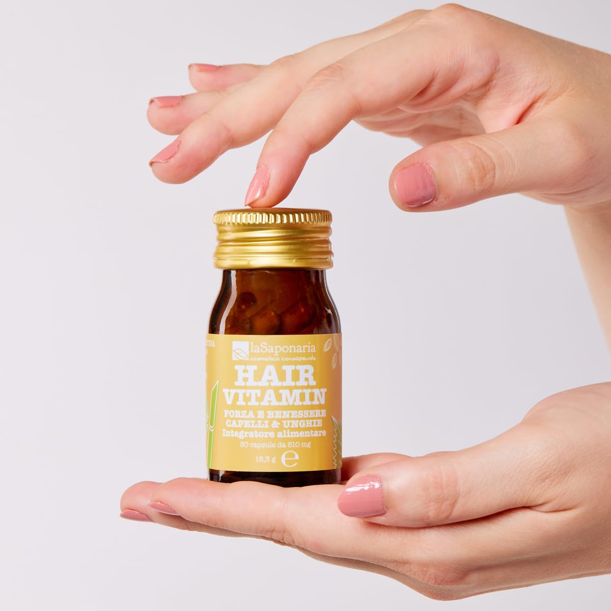 LaSaponaria Hair Vitamin integratore capelli 30 cps biotina