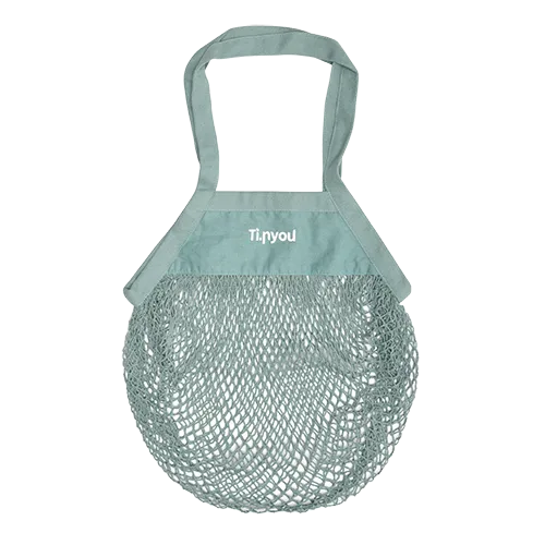 Ti.Mia Sun Bag Verde borsa mare in cotone organico