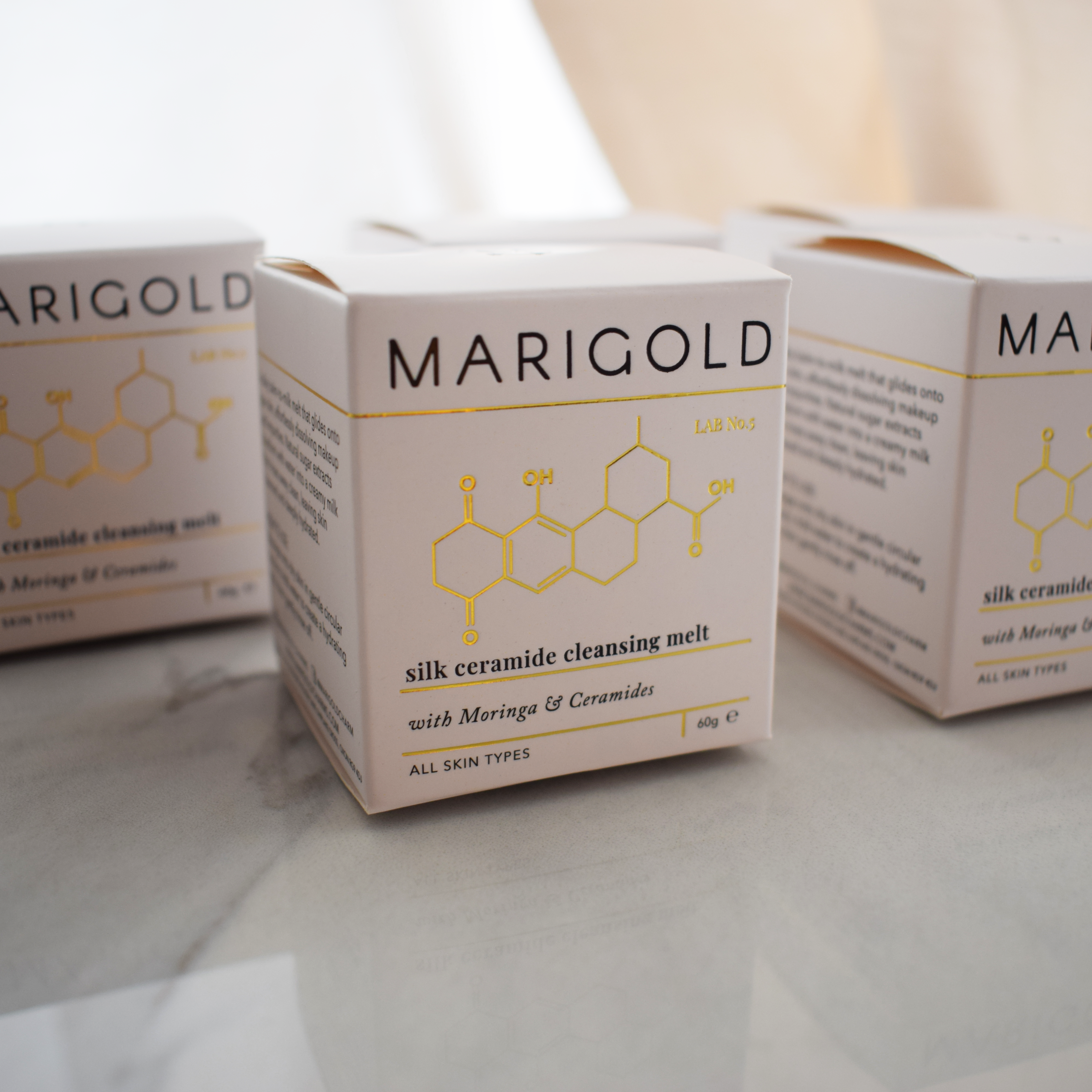 Marigold Charms Silk Ceramide burro struccante 60 g ceramidi