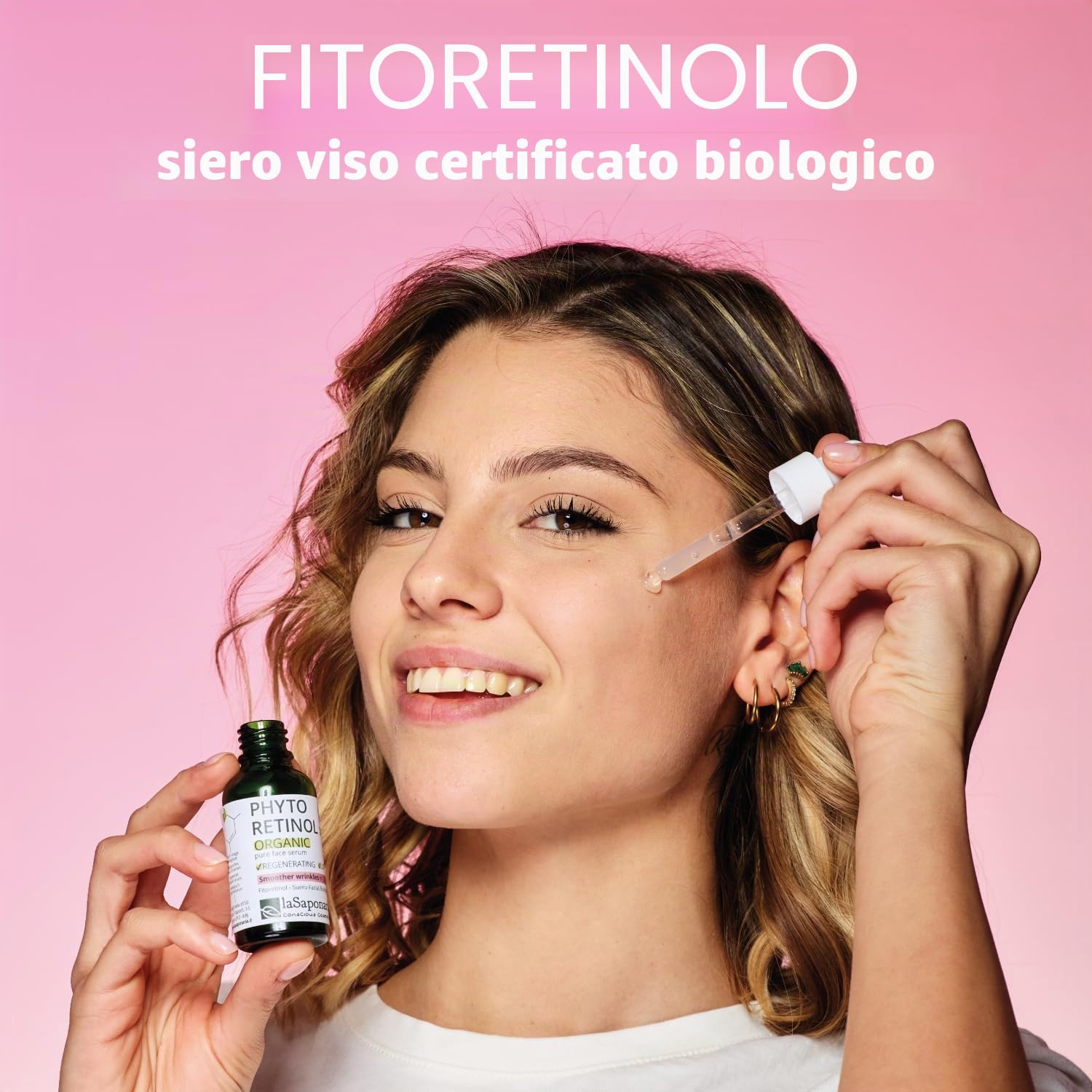 La Saponaria Siero Fitoretinolo 30 ml antirughe
