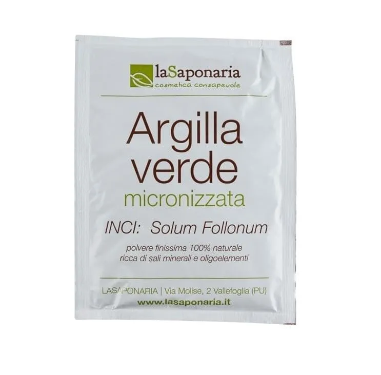 La Saponaria Argilla Verde maschera viso 100 g purificante