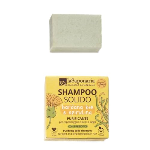 La Saponaria Shampoo Solido Purezza antiforfora 50 g