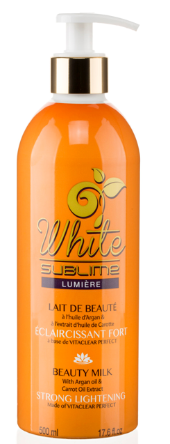 Beldam White Sublime Latte Corpo Schiarente Argan Carota 500 ml