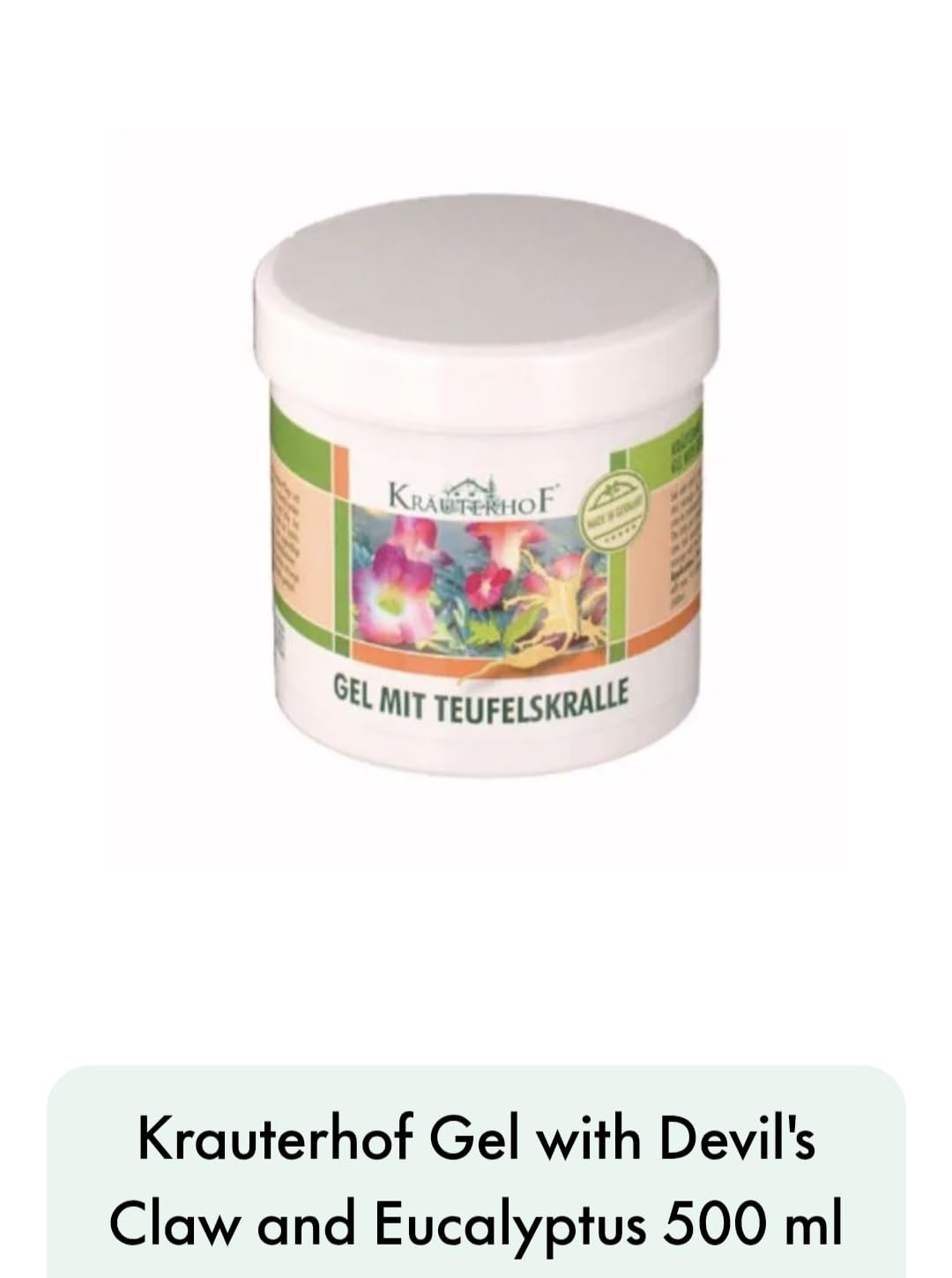 Kräuterhof Artiglio del Diavolo Gel Massaggio 500 ml