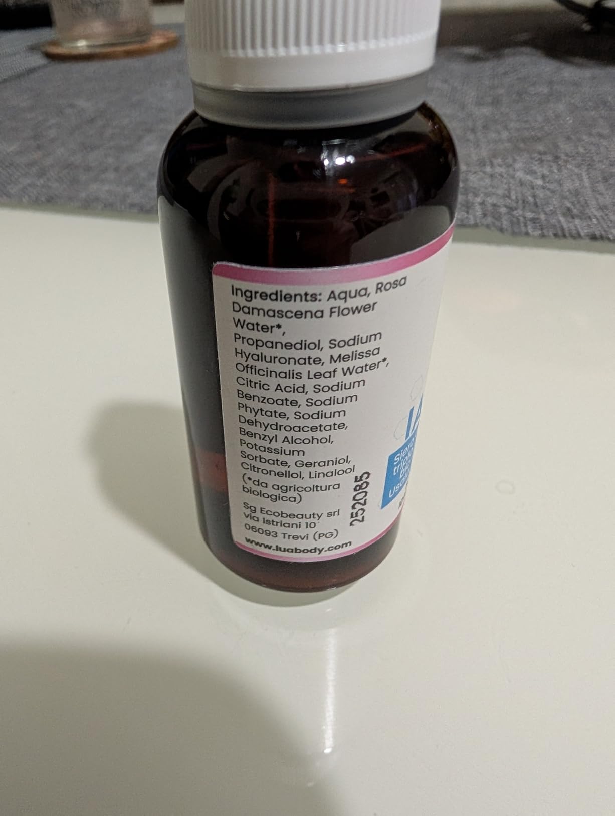 Lua Body siero viso acido ialuronico 30ml antirughe