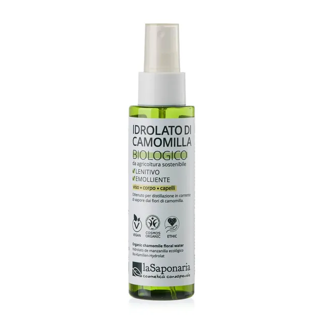 La Saponaria Idrolato Camomilla viso 100 ml pelli sensibili