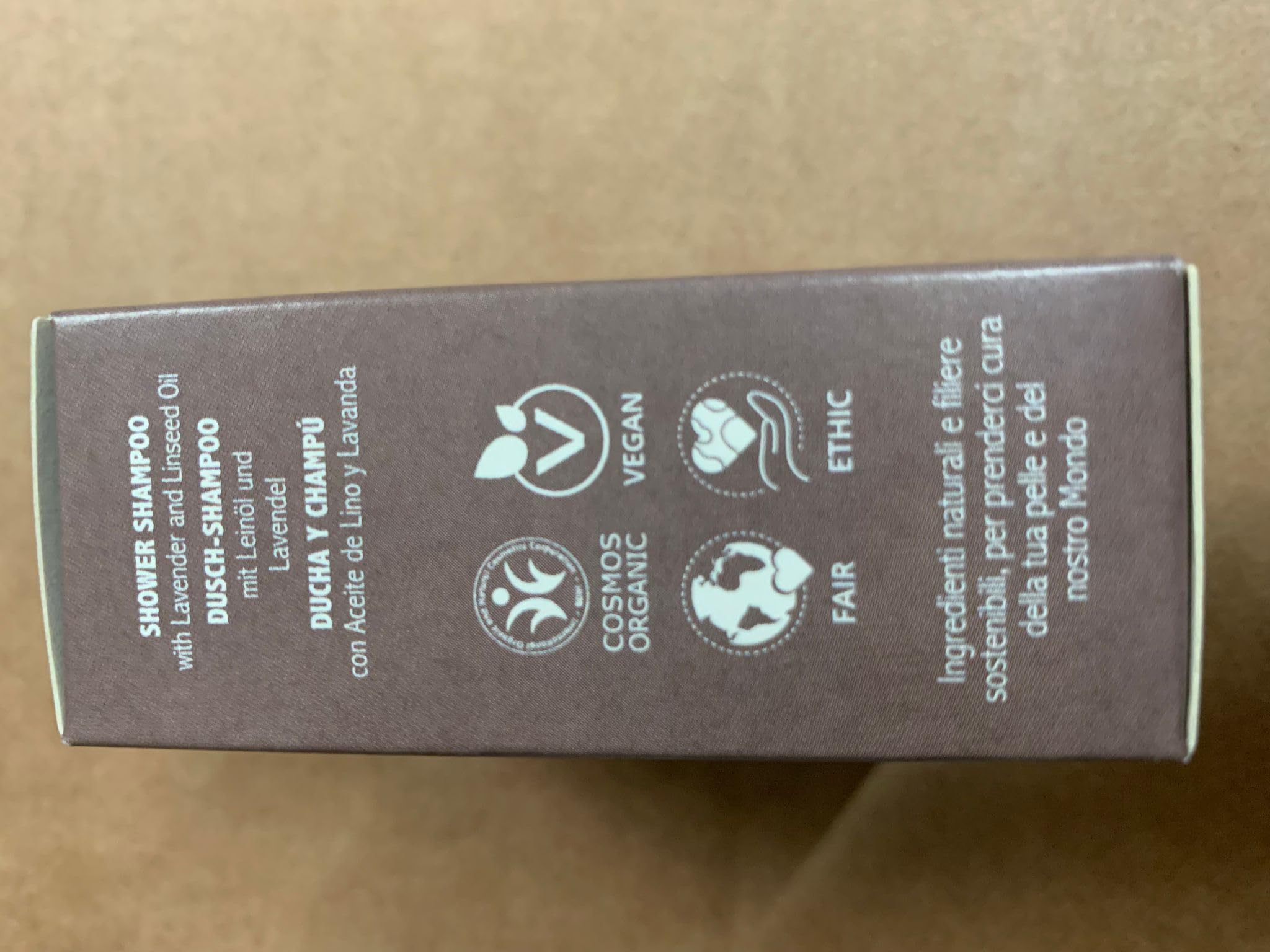 La Saponaria Shampoo Solido Semi di Lino 100 g purificante