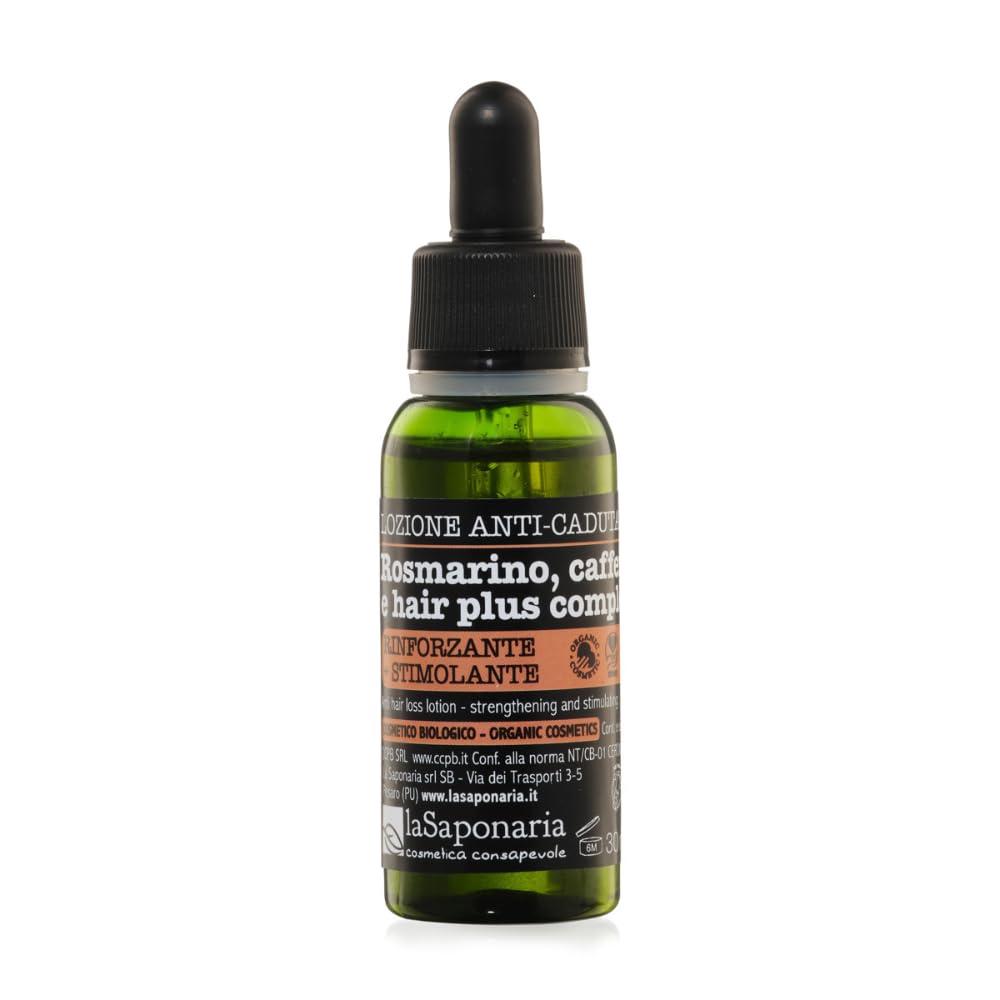 La Saponaria Olio Rosmarino Lozione Capelli Anticaduta 30 ml