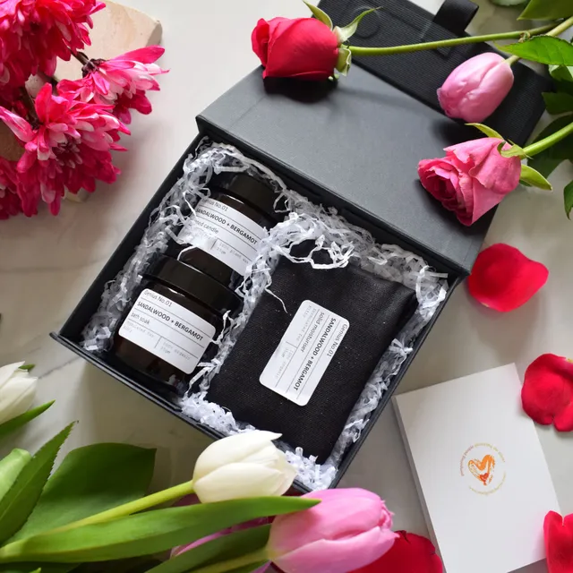 Marigold Charms Set Regalo Relax Spa Burro Corpo