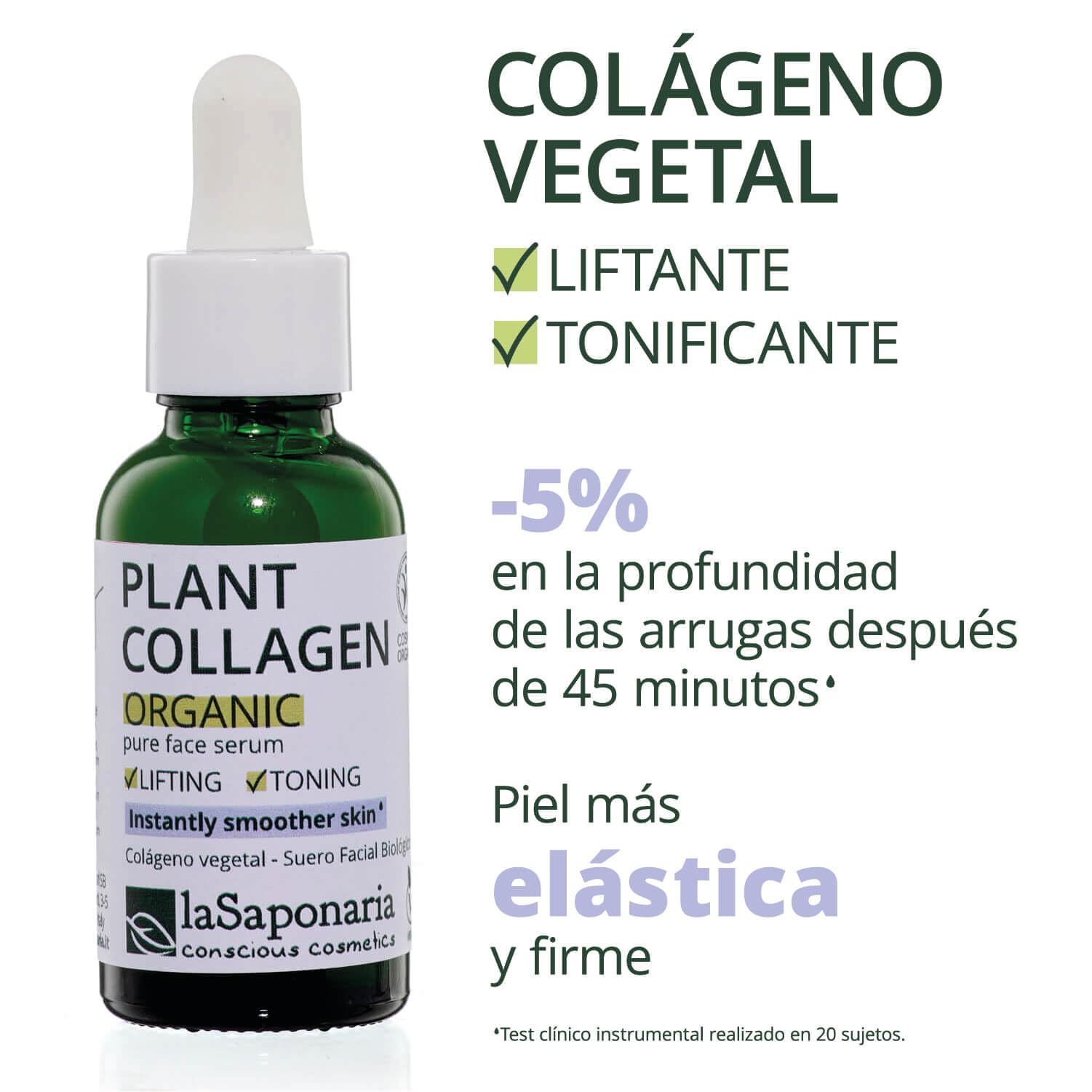 La Saponaria Collagene Vegetale Siero 30 ml