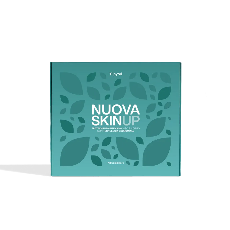 Nuova SkinUp Kit Domiciliare viso corpo esosomi 4 pezzi