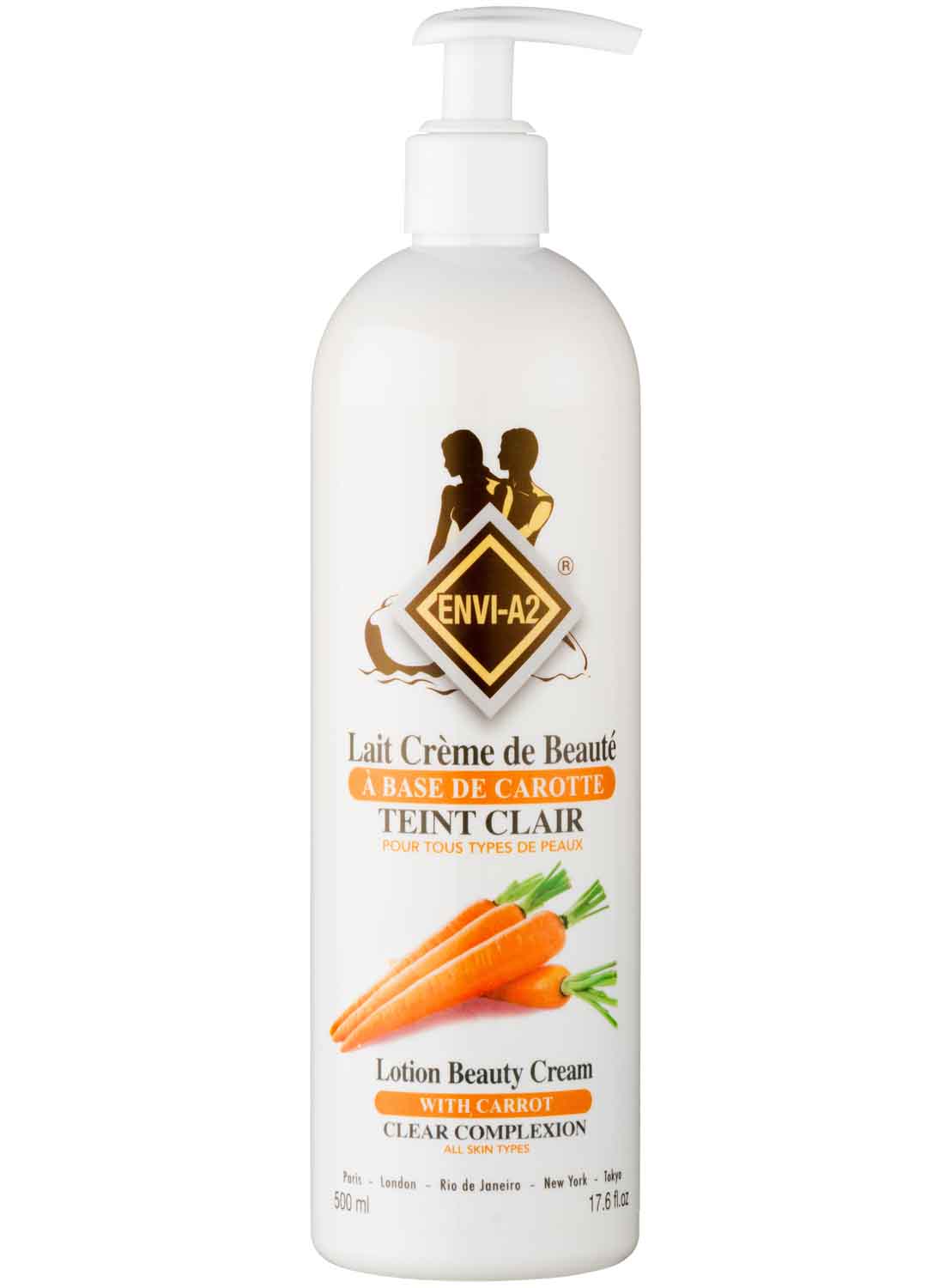 Beldam Envi A2 latte corpo illuminante carota 500 ml
