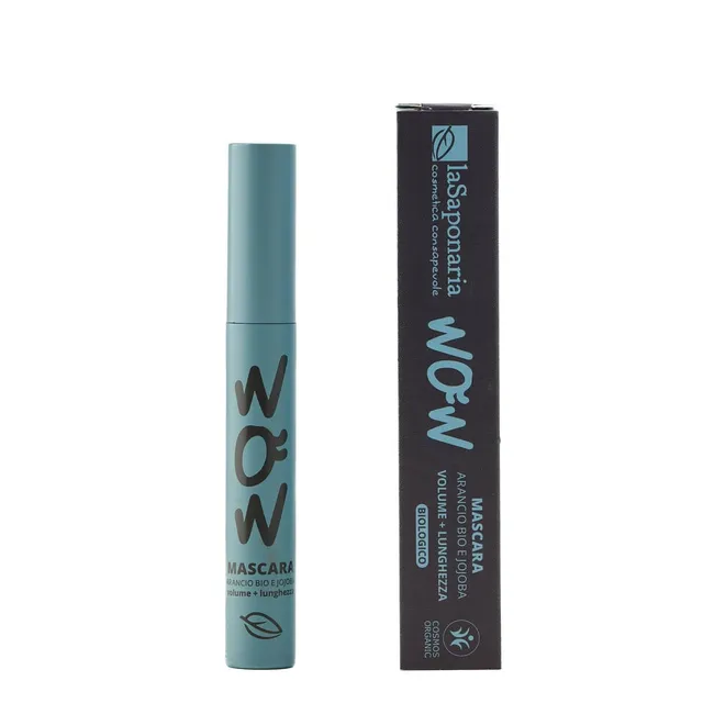 LaSaponaria Mascara Nero Bio 10 ml Volumizzante Allungante